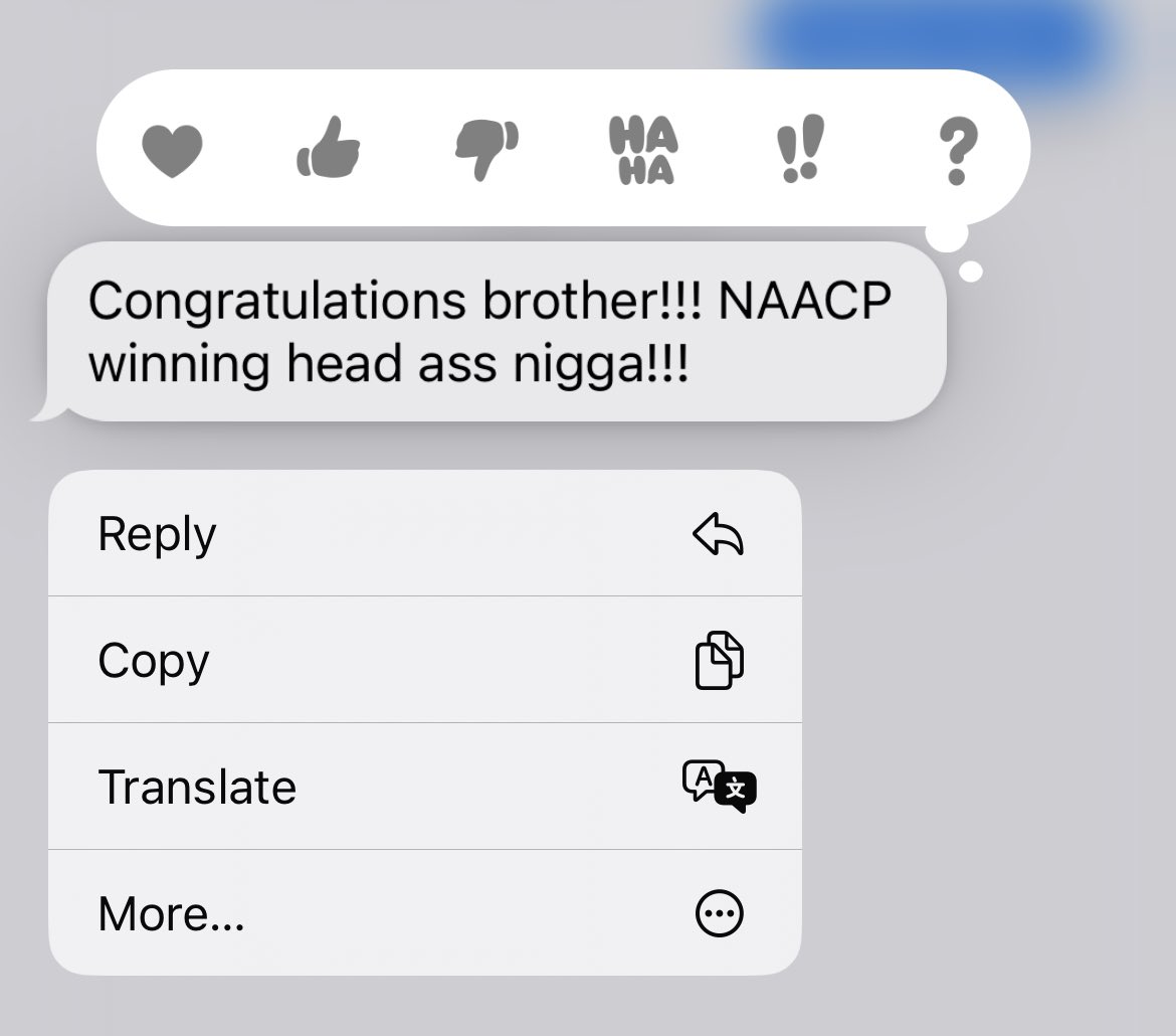 This is how Black people congratulate and show you the most love.  😂😂