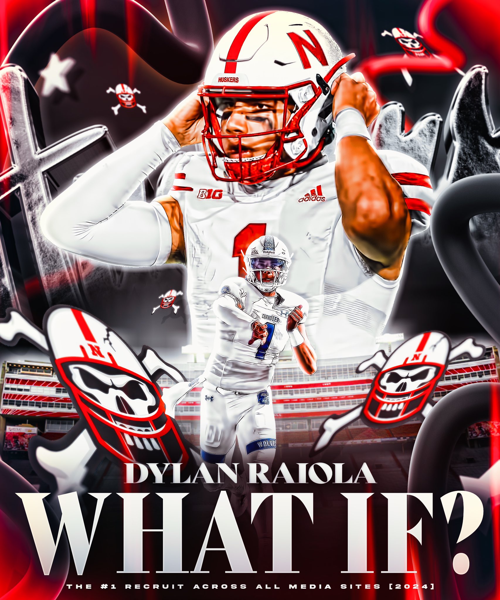 JGP on Twitter "C/O 2024, 5🌟 Quarterback Dylan Raiola 👉 Nebraska? 