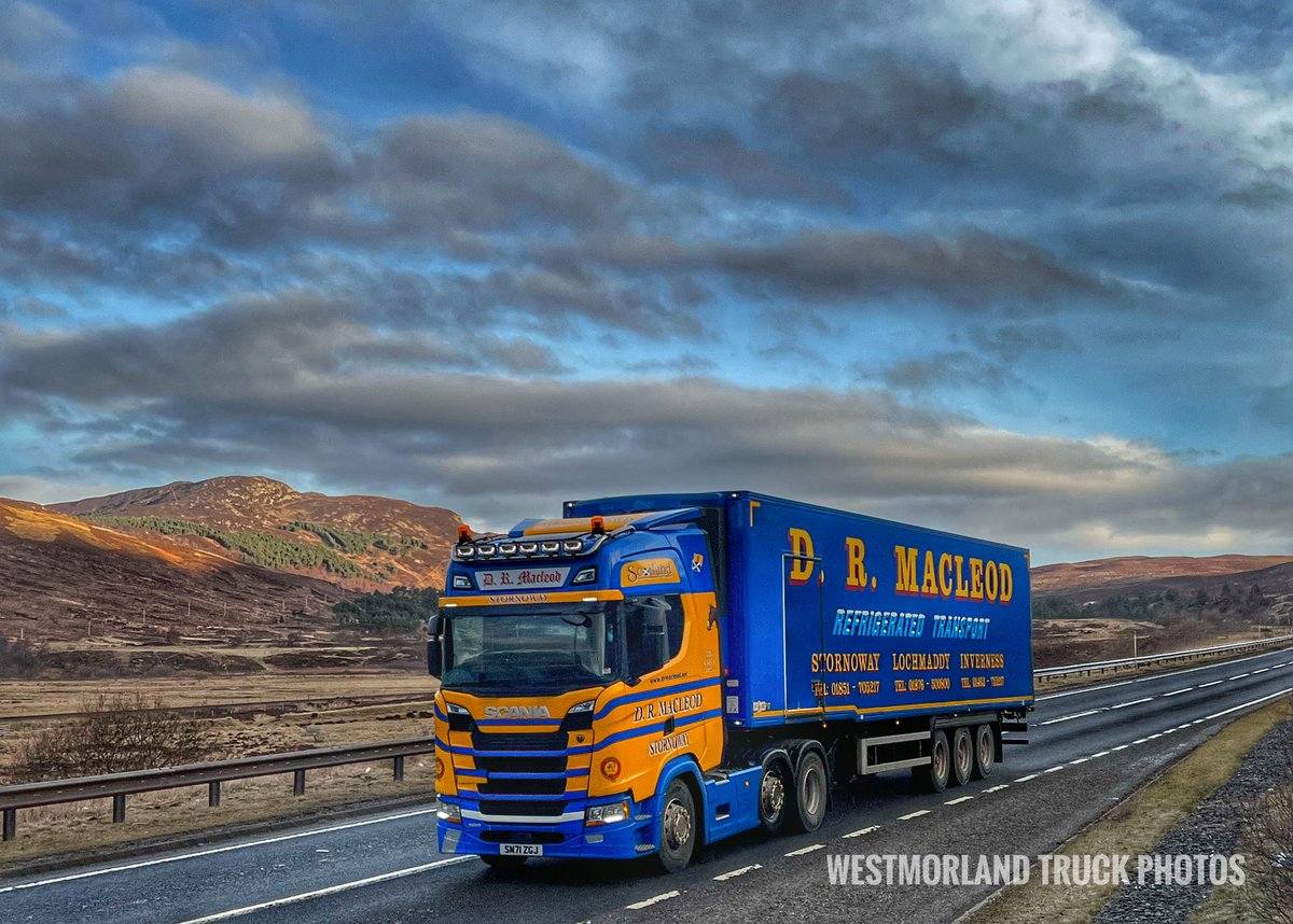 Westmorland Truck Photos on Twitter "D R MacLeod Scania heading down
