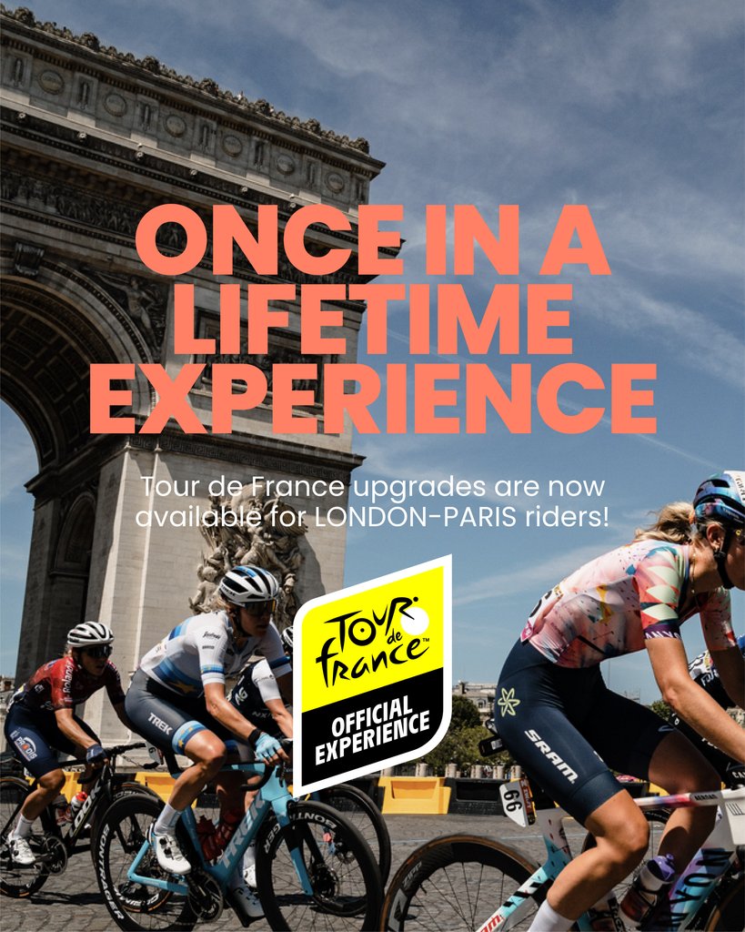 Ride the closed Tour de France course through central Paris

Join the Tour de France's official LONDON-PARIS for a once in a lifetime experience this July.

hotchillee.com/tour-de-france…