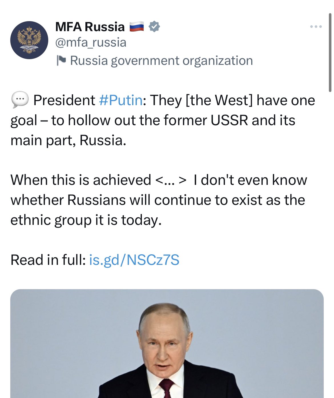 Ivana Stradner 🇺🇸🇺🇦 on Twitter: "Yes, after many years of Russian ...
