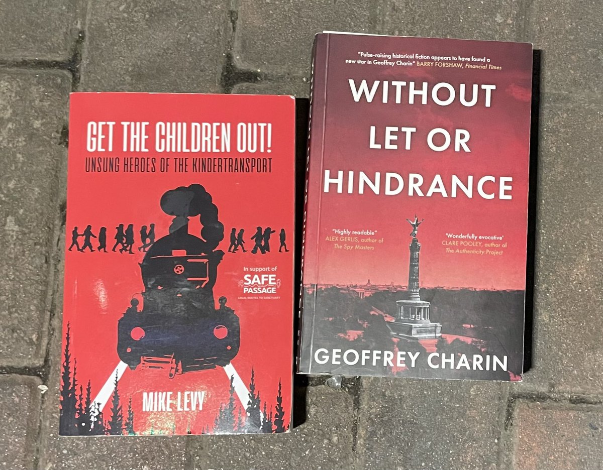 claremulley's tweet photo. Wonderful to be back at @JewishBookWeek today, chairing @MikeLevy &amp; @CharinGeoffrey about their books on the international efforts to rescue European Jews in the years, weeks &amp; days before #WW2. https://t.co/l9b2ArrlgH