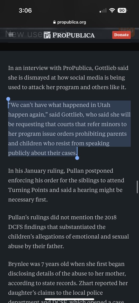 @Hannah_Dreyfus This is the part that really got me. She wants to make it a criminal offense for these kids to blow the whistle on how this system is failing them.