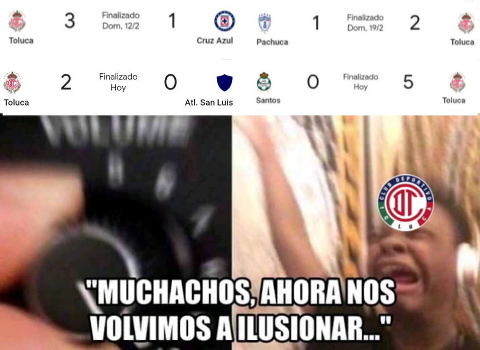FanDiablo2's tweet photo. La afición viendo que Toluca ha ganado sus últimos 4 partidos de Liga. https://t.co/oHe4q2mQgs