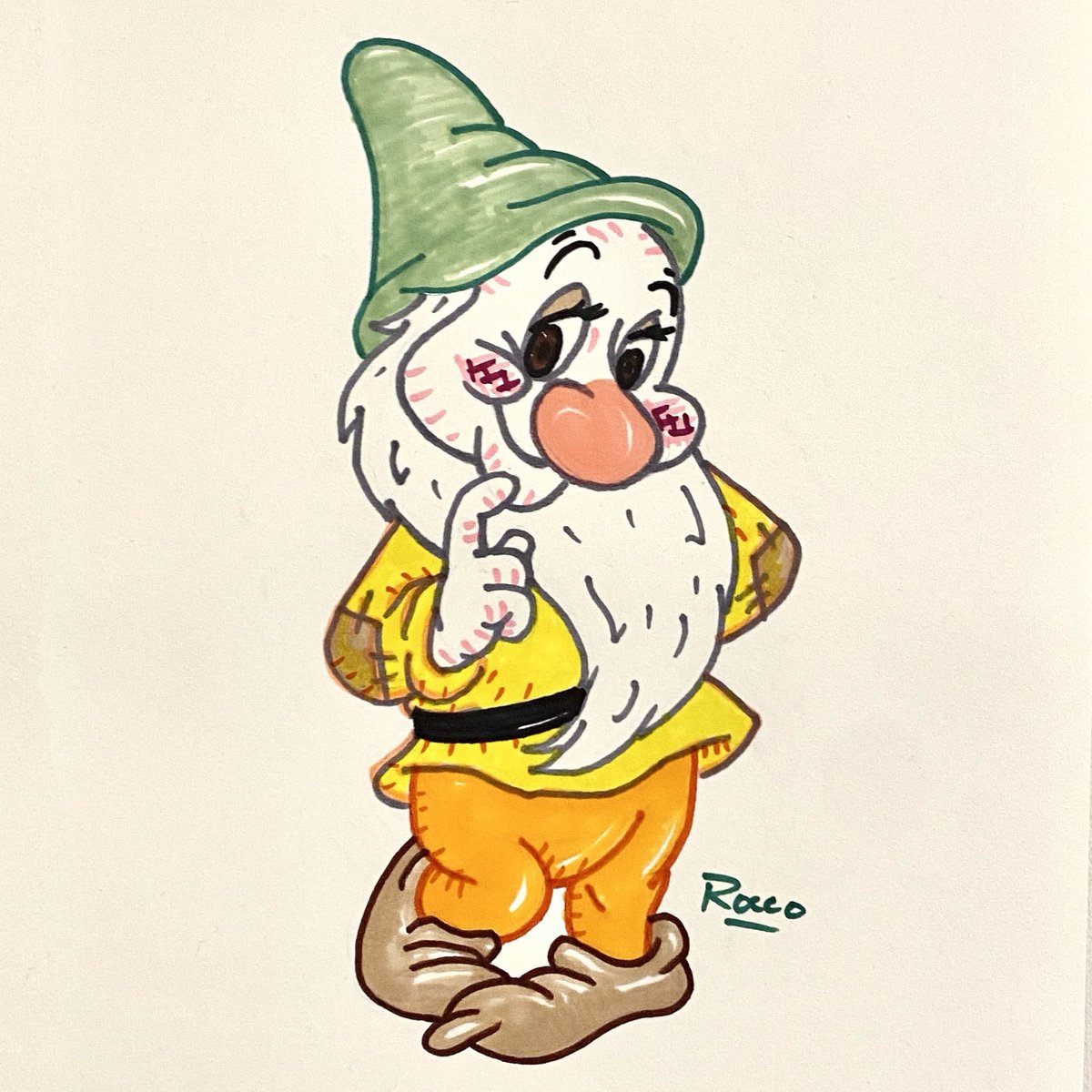 RoccoSupreme's tweet image. 100 #Disney #Doodles 25
#Bashful
…
#Disney100 #disney100yearsofwonder #snowwhiteandthesevendwarfs