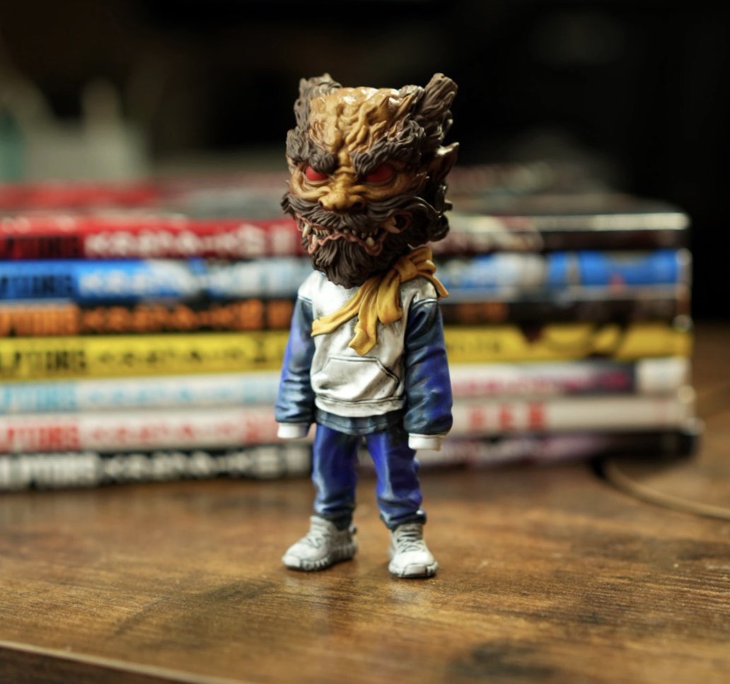 plasticcell's tweet image. The Great Dragon, Half Beast V available now on our online store. Limited Edition of 30 pieces worldwide. #HandPainted #MadeInCA

plasticcell.com/collections/pl…