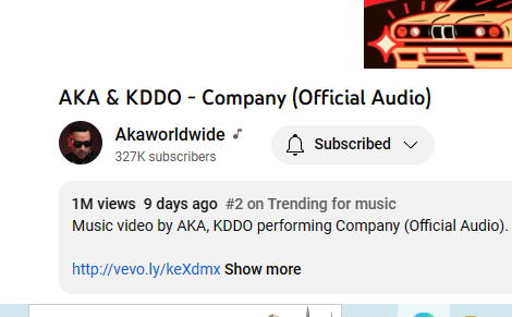 Lebo_Mathopa's tweet photo. @akaworldwide  &amp; @KDDO__ - Company has reached 1 Million Views on Youtube! 🔥🇿🇦

#aka #SuperMegaForever #MassCountry #KiernanForbes https://t.co/Glz6sGgKb2