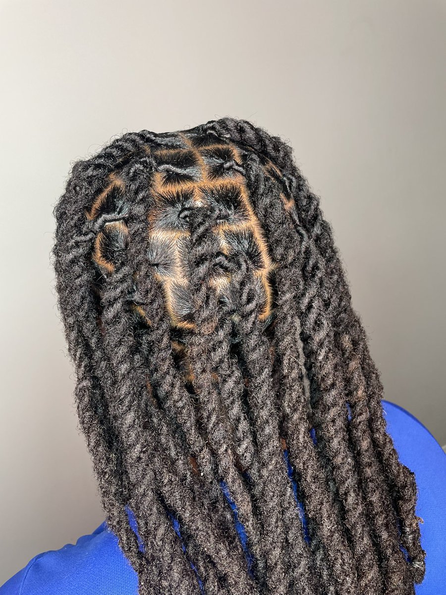 LuDawl's tweet image. Loc reattachments, 2 months in. First retwist. #atlloctician