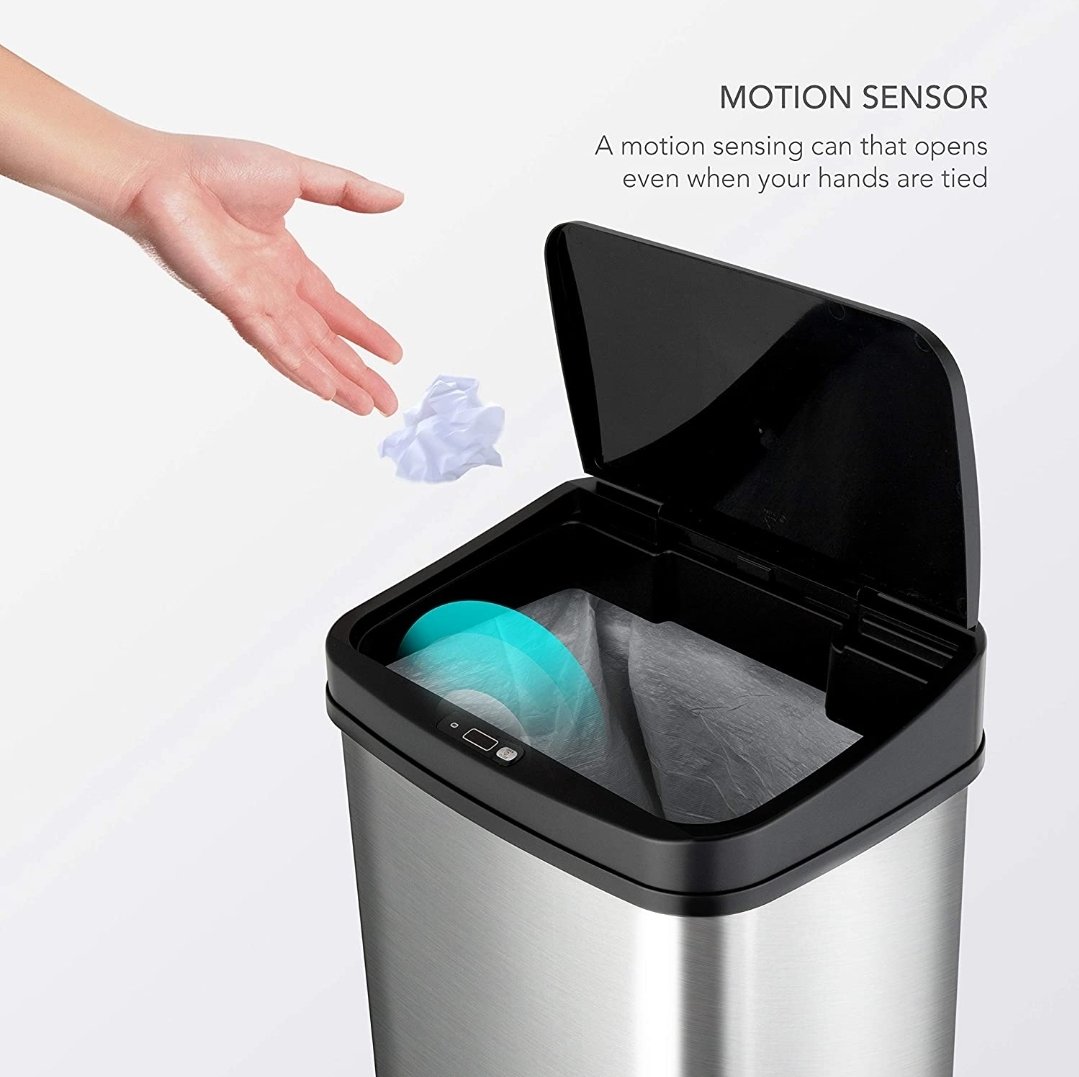 Frugal_NotCheap's tweet image. Automatic Touchless Motion Sensor Rectangular Trash Can, 13 Gal, Black Trim

Regularly $83. Click link to buy for only $66.97 (-19%): amzn.to/3IXqsqK

#amazonfinds 
#amazonkitchenfinds 
#amazonkitchen 
#AmazonBestseller