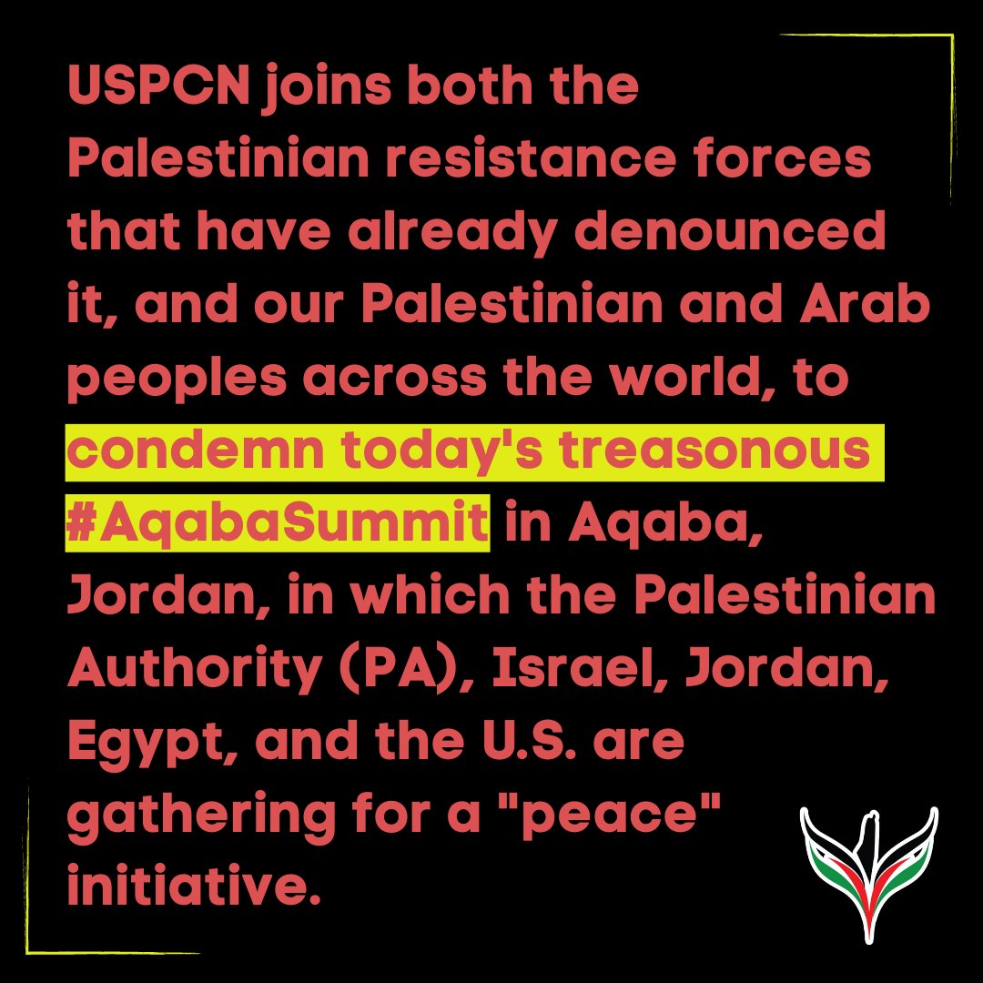 uspcn's tweet photo. (2/3) #ZionismIsRacism
#EndSecurityCoordination
#BoycottSadaf #Nablus #NablusMassacre #Jenin https://t.co/NNC3OEgUj8