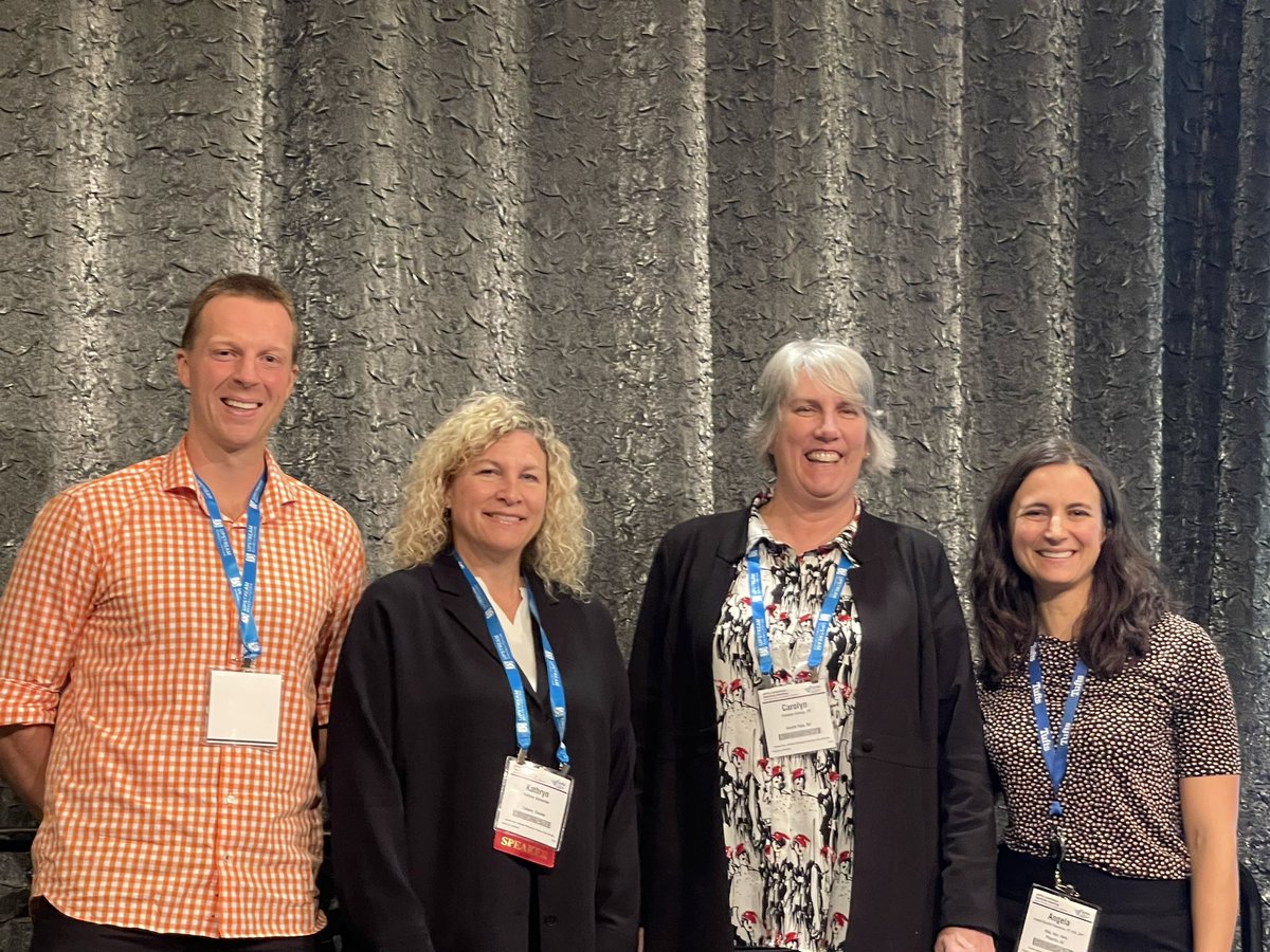 CarolynAEmery's tweet photo. A pleasure to collaborate at @APTAtweets @SIPRC_ with @Kat_Schneider7 @ASGPhysio @farge081 on concussion prevention across primary secondary and tertiary  prevention. Let’s meet again sometime north of the border! https://t.co/0RZcP0Xl62