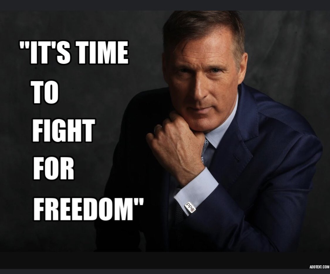 AnneRossiterPPC's tweet photo. Our only way to freedom for Canada, and putting our citizens first!
@MaximeBernier 
#strongandfree https://t.co/4xx1qWJ91v