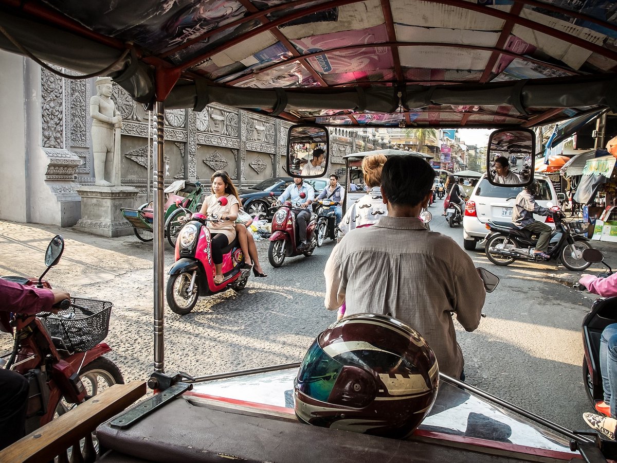 DerekHelt's tweet image. It was 9 years ago today, Feb. 27, 2014, that Pam and I landed in Cambodia to begin the current phase of our shared lives. This is one of the very first pictures I took after landing. It's been a wild ride and we don't know when it will end. #Camboversary #9yearsago