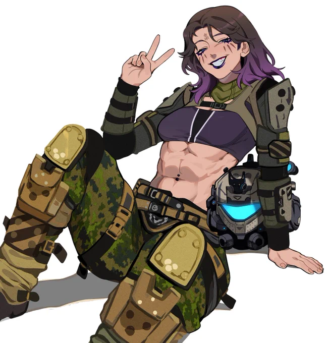 Chin up, soldier 