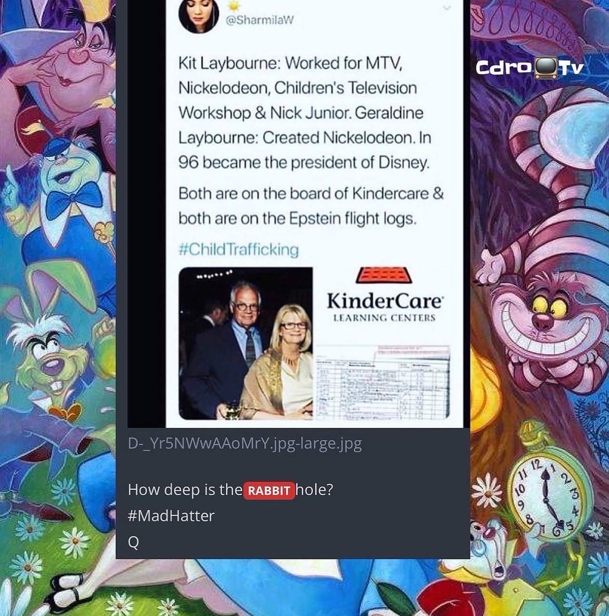 MichelleMaxwell's tweet photo. #EpsteinFlightLogs #KinderCare #Nickelodeon #Disney #ChildTrafficking https://t.co/sqewMUVxdk