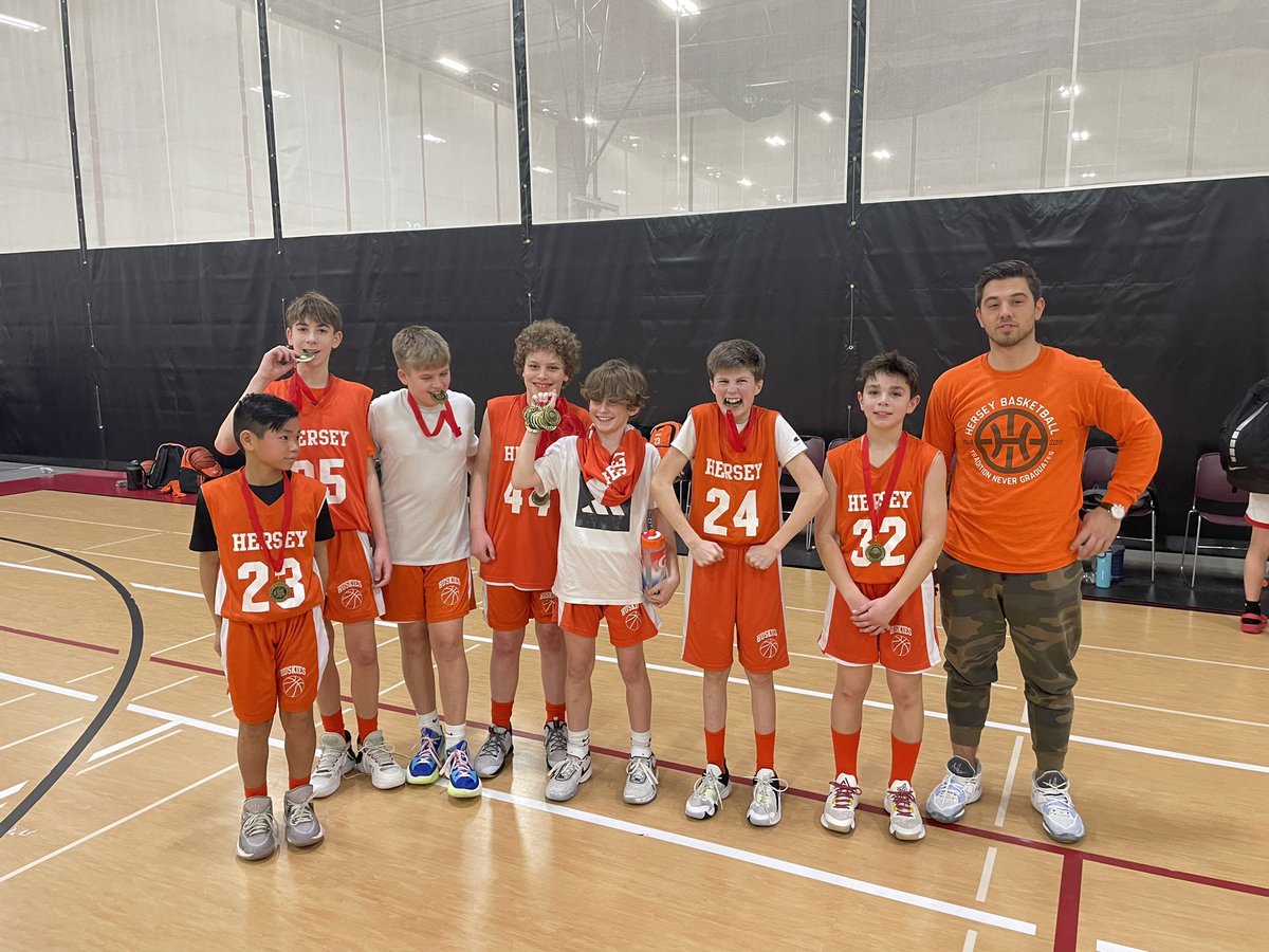 Congrats to our 6A and 6B @HerseyHoops teams on winning this weekends Huntley tournament!
