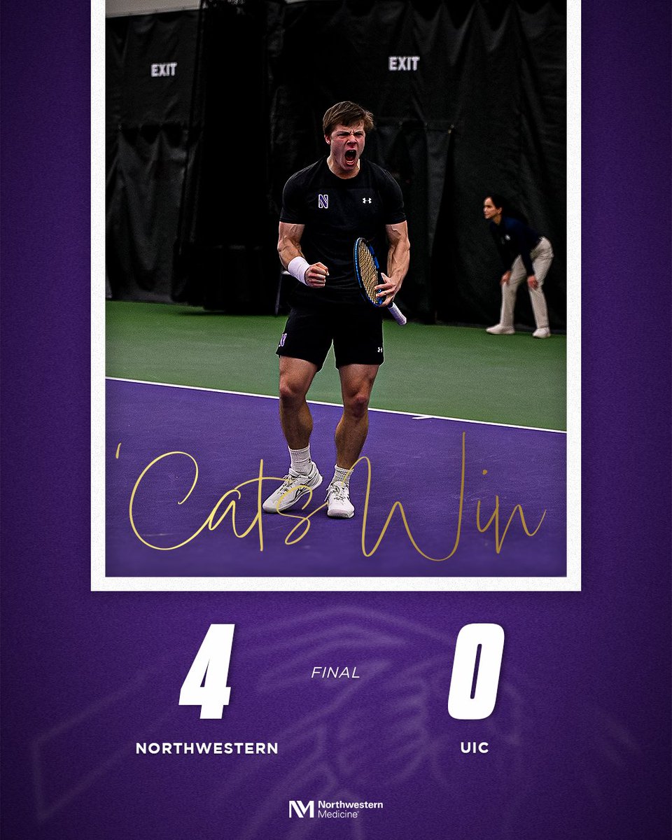 Northwestern Men's Tennis tweet media
