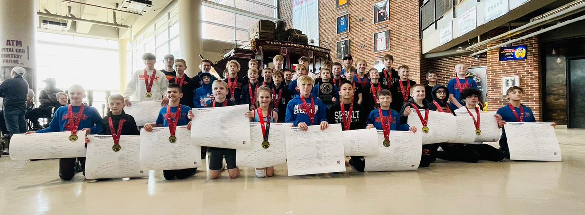 Congratulations to our team on their 6th Straight Iowa AAU Wrestling State Team Championship.  

—Proud of you all. 

Outwork. Outwrestle. \S/. 
<a href="/SeboltWrestlin/">Sebolt Wrestling Academy</a>
