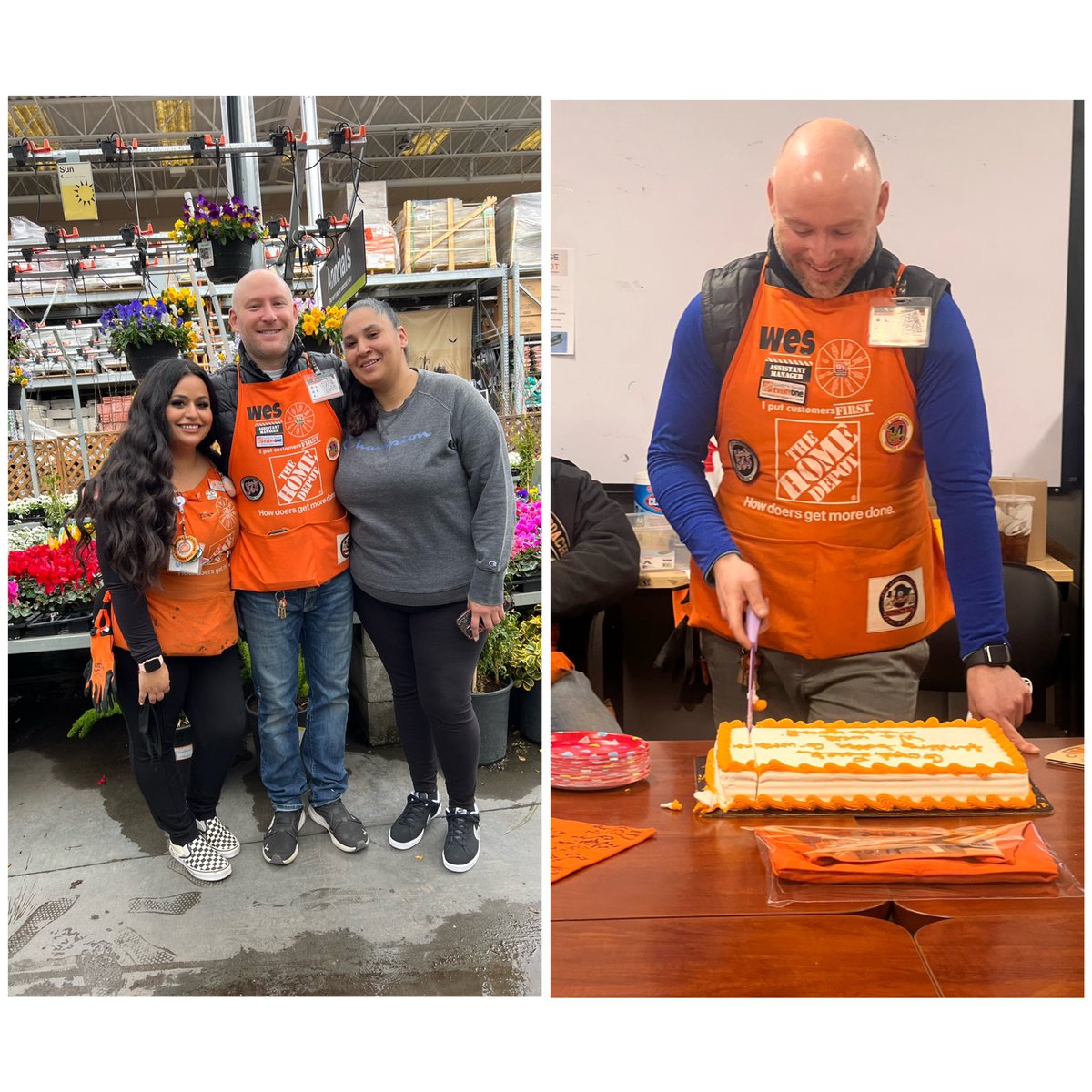 MichelleMusquez's tweet image. Transitioning from blossom to Hillsdale wasn’t easy. Thank you Wes for being patient with me. Thank you for always listening to understand. Thank you for setting me up for success at the service desk. We wish you the best, Wes! 🧡#hillsdalepride #Pacnorthproud