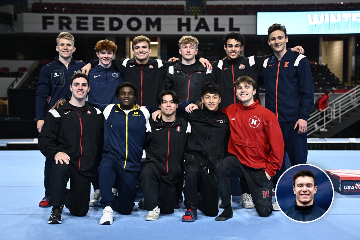 USAGym's tweet photo. Introducing: The initial 12-person Senior Men’s National Team 😁 https://t.co/1Lf1sMiRu1