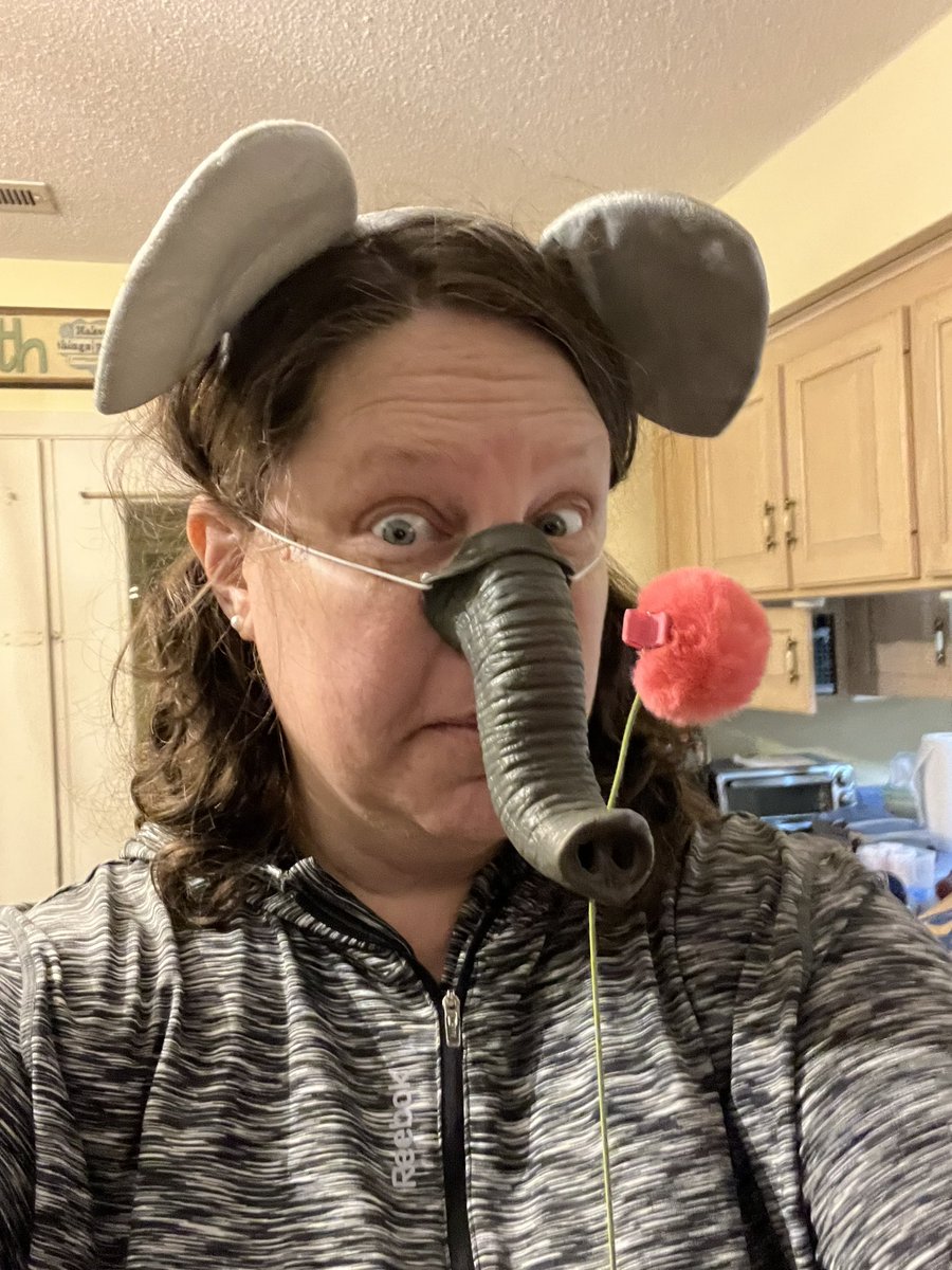 HeatherCorn1's tweet photo. Getting ready for this weeks shenanigans and costumes for Dr. Seuss and Read Across America and week. More pics to come. @tchscitech @TransylvaniaSch https://t.co/7oZtkRGHYx