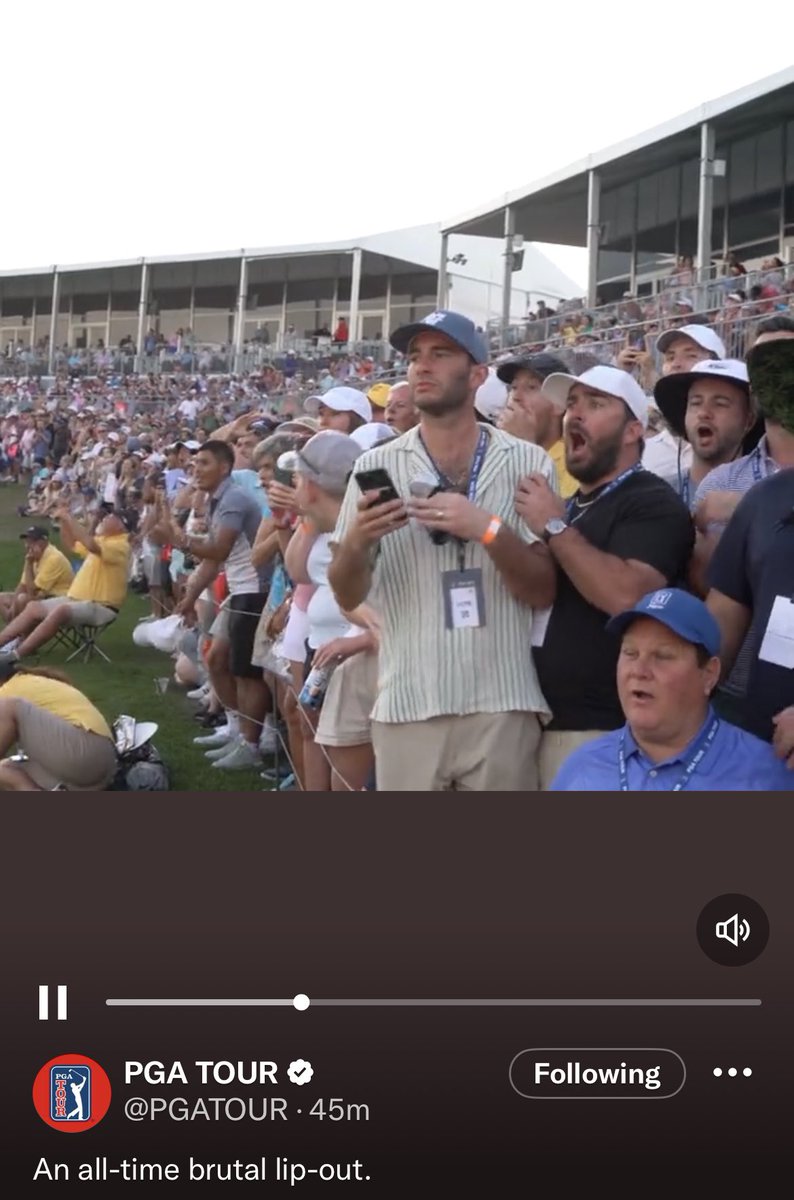 chrisbullock72's tweet photo. @LIVGolfNation Haha what a load of.. Probably because everyone had moved on to the 18th to watch the cliffhanger ending. Awesome fairytale ending for @Chris_Kirk_ @PGATOUR  #knockoutcompetition https://t.co/GB4WDEQaHz