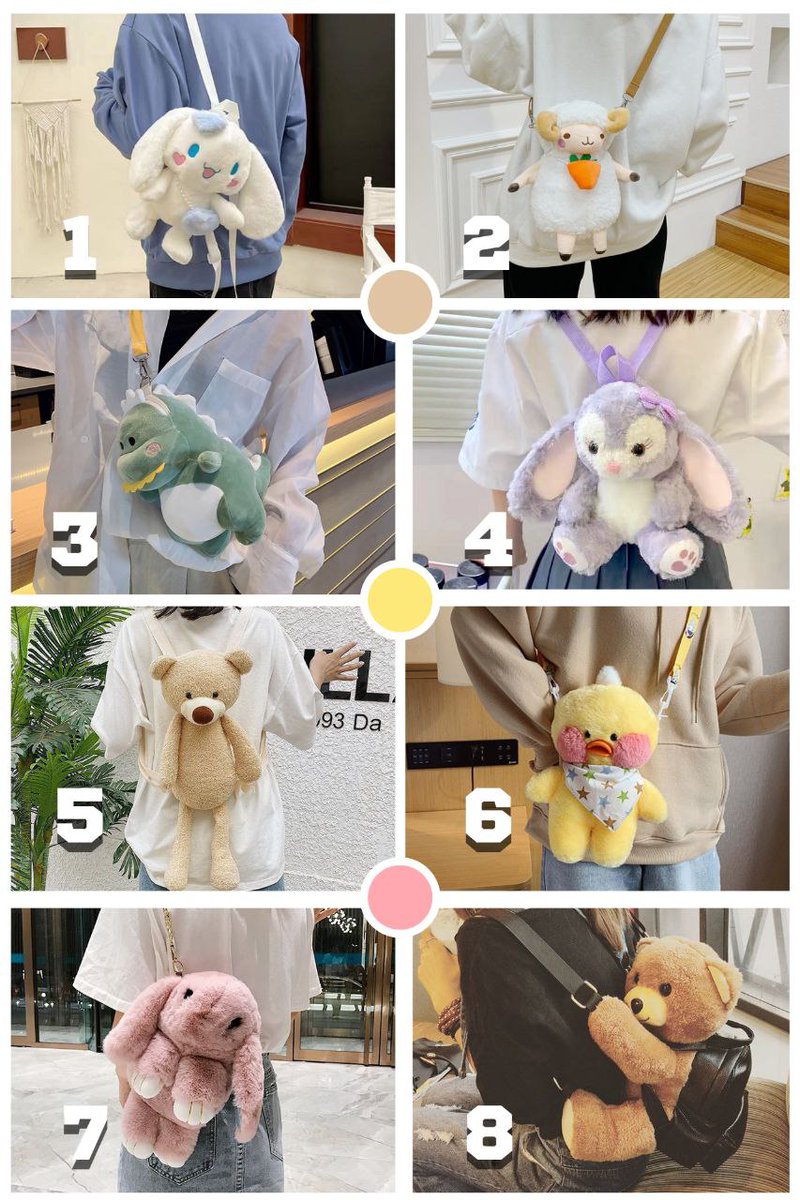 RacunBelanja_sp's tweet photo. 🎒 Tas Ransel / Sling Bag Boneka 🎒

1. 🐇
https://t.co/bhvY8KdVqM
2. 🐑
https://t.co/iv7jIFA2WM
3.  🦕
https://t.co/ctXP1OhRzP
4. 🐰 
https://t.co/rcDMCJXzEF
5.  🐻
https://t.co/ro8rIhHp3U
6. 🦆
https://t.co/C3b5iMWL89
7. 🐰
https://t.co/RFKHPNO84w
8. 🧸
https://t.co/f6237ylys2 https://t.co/gaZkpNDeB8