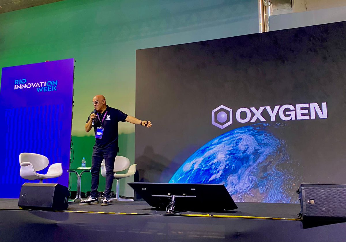 Oxygenchain's tweet photo. Important events in ReFi last year in Brazil and Latin America included panels at EthSantiago and Blockchain Rio Festival, as well as the Clean up the World stage at the Rio Innovation Week, which highlighted ReFi projects like Oxygenchain and MultiLedgers. https://t.co/jNsxDB9P2A