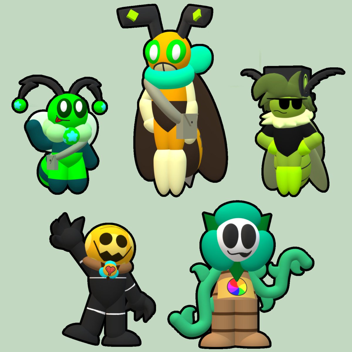 LemmyKirby's tweet photo. Ah yes 3d Bug stuff
#bugfablesocs #bugfablesoc #ocs #OC #paint3d
#bugocpaint3d #bugocspaint3d
#bugfablesocsPaint3d
#bugfablesocPaint3d https://t.co/6F4uYEN7s6