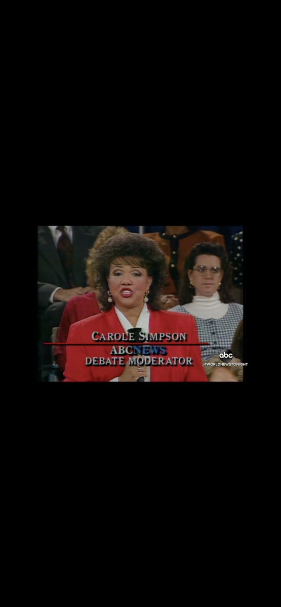 Today, I pay homage to Broadcast Legend Carole Simpson, who became the first African-American woman to become a news anchor for a major network in 1988 and to moderate a presidential debate in 1992. She was the face of <a href="/ABC/">ABC News</a> News' World News Tonight weekend edition for 15 years.