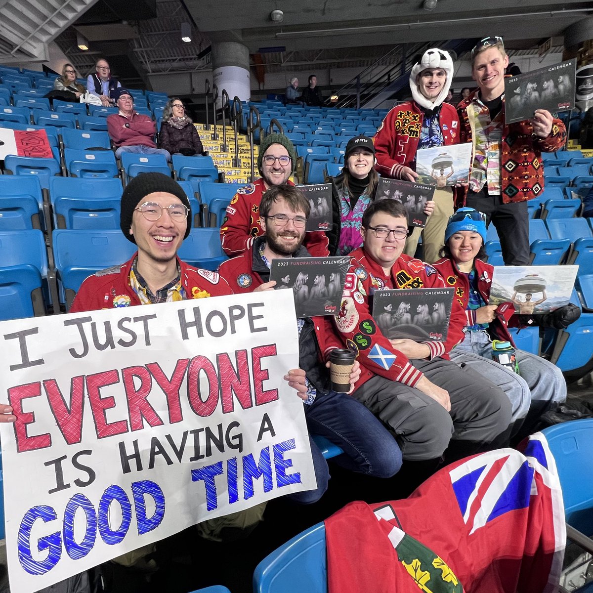 We can tell this group has been having a great time in Kamloops! For all the spirit they’ve shown this week, we have given them all For the Love of Curling calendars!

If you would like your own calendar (and like to support a good cause), check out thecommunityfundraiser.com/product-page/2…