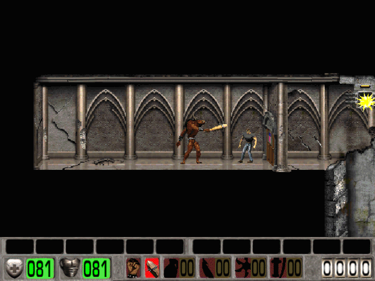 dosnostalgic's tweet photo. Hunter Hunted (Windows 9x, 1996) #NotDOS https://t.co/vZPyaQyfVW