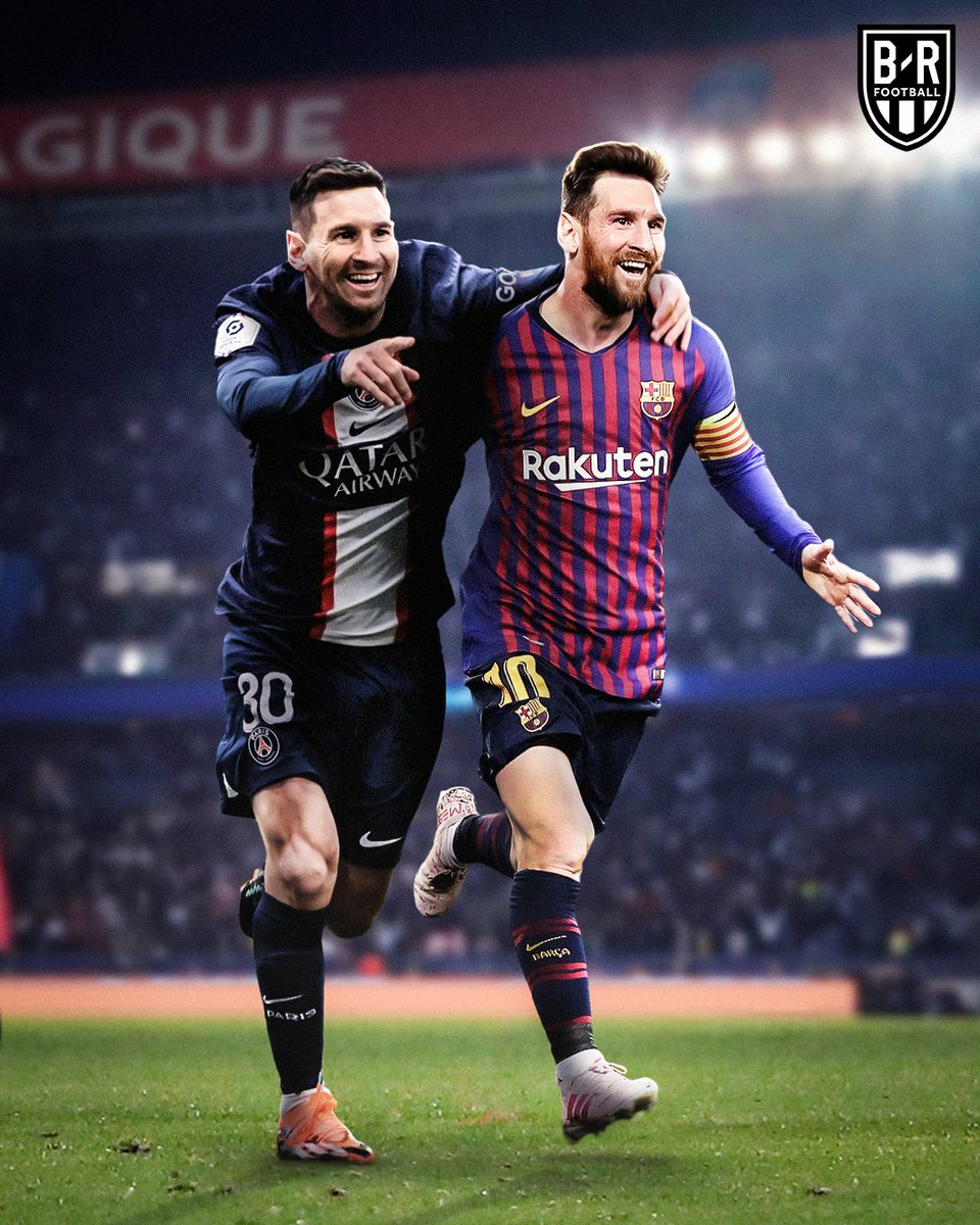 brfootball's tweet photo. Barça: 672 goals
PSG: 28 goals

Leo Messi joins the 700 club 🎯 https://t.co/5ZLEuaGURu