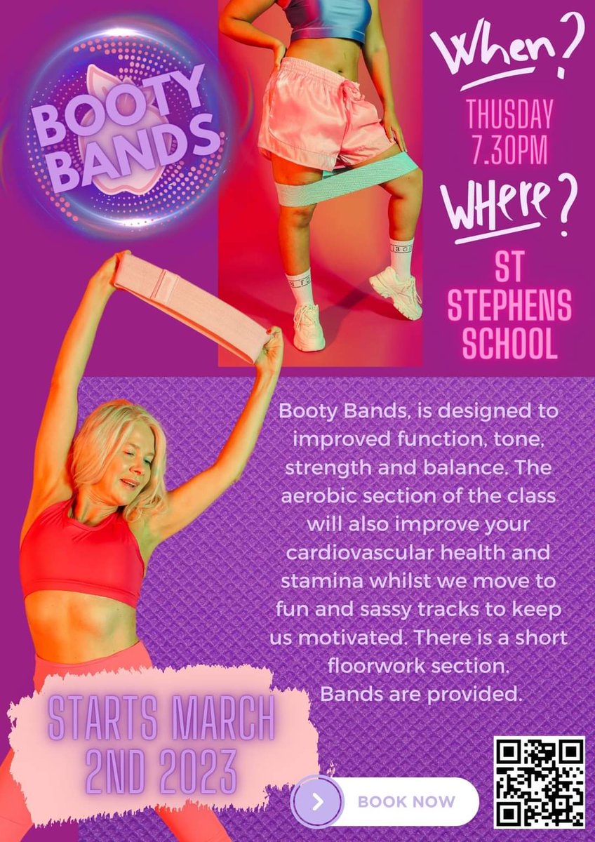 BOOTY BANDS is BACK THIS THURSDAY! Book ya places people, get ya BOOTY ON! Book via the website FieroFitnessUK.com use code FIRSTCLASSFREE when booking. #saltashbusiness #saltashwomeninbusiness #saltash #booty #workout #bodypositivity #bodypositive #fitnessgoals #health