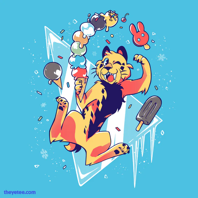 「Chill out, we've got the inside scoop on」|The Yetee 🌈のイラスト