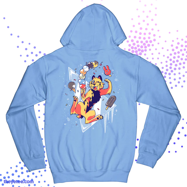 「Chill out, we've got the inside scoop on」|The Yetee 🌈のイラスト
