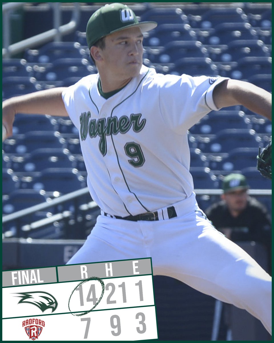 WagBaseball's tweet photo. Wagner completes the weekend sweep!

The offense puts up ten runs in the final two innings to complete the comeback and then some.

Cody Bey went 4-6 with 4 RBIs. Griffin Selby, Chris Conniff and Maimu Kobayashi all had three hits on the day. https://t.co/IFRtxigCqn