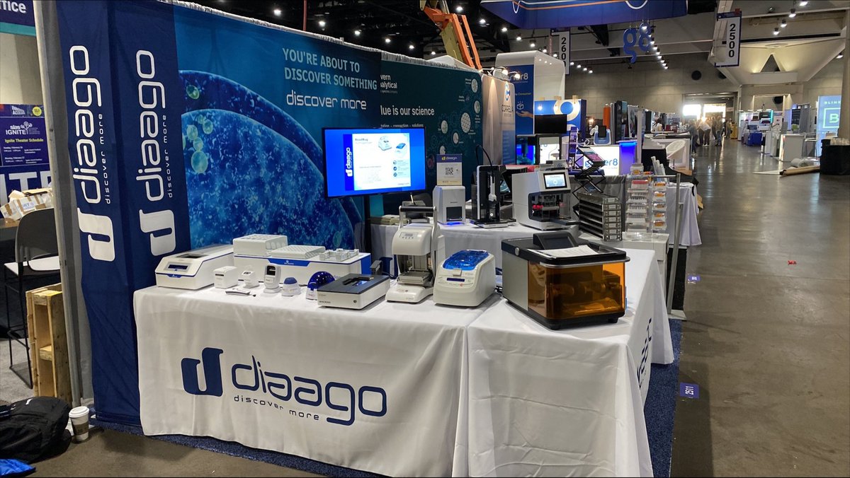 discoverdiaago's tweet photo. diaago is ready at booth #2511 for SLAS!!! Stop by & say hello to our awesome sales team, who are ready to answer all your questions, about our wide range of products. Show opens tonight at 4pm (PST)
https://t.co/cykz17GxcC
@SLAS_Org
#discovermore #discoverdiaago #samplestorage https://t.co/42CP7Rjn8e