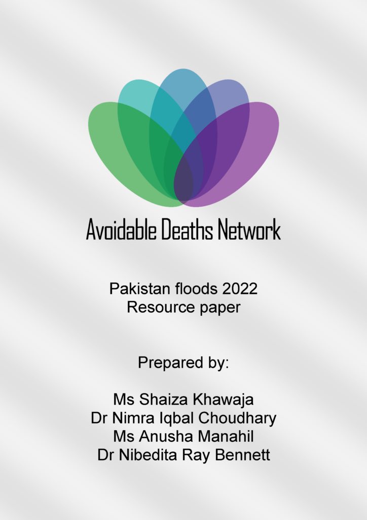 AvoidableN's tweet photo. New Resource Paper: Pakistan Floods 2022

A list of 120 government organisations and NGOs that were actively involved in the relief and rescue efforts.

Paper: https://t.co/Lcx8aZJb5m

Appendix: https://t.co/8lF42sSdVn https://t.co/E3Bx1UFeK1