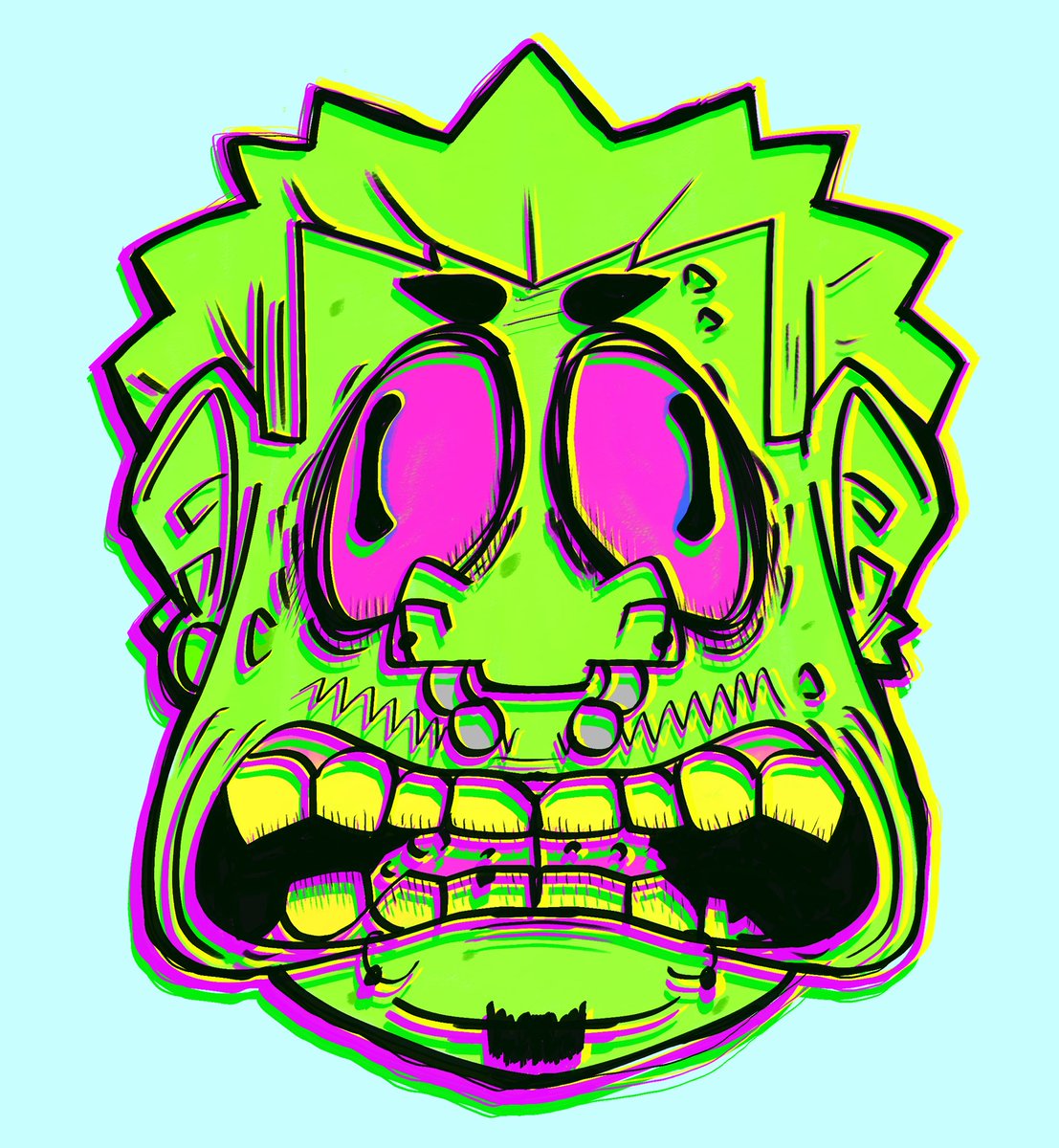 bilebrainz's tweet photo. [eye strain]

going through it lately 
—-
#arttwt #artistsontwitter #selfportrait https://t.co/aZ6q5a3EnA