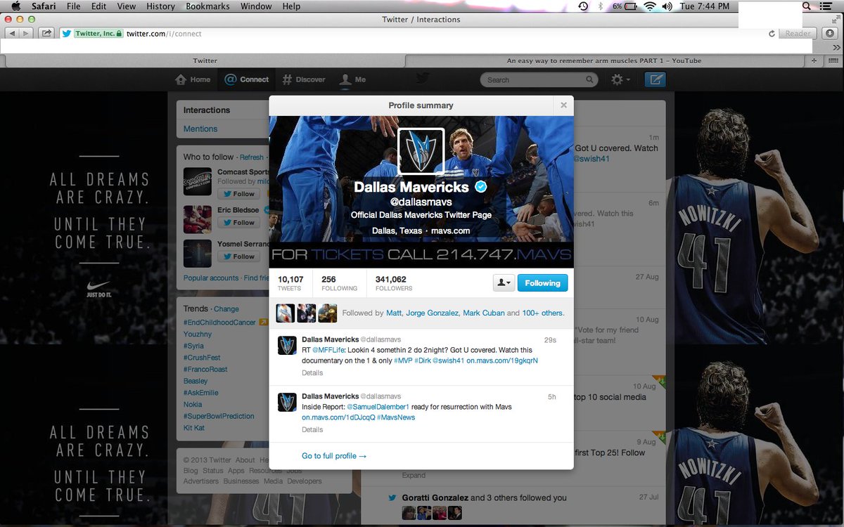 MFFLife's tweet photo. This is the original #MFFLife Twitter account. I deleted the account in 2020, but I’m back like #Jordan. Screenshots to prove it. Follow for all things @dallasmavs
 #Mffl #Dallas #Luka #Dirk #Swish #Lukamagic #NBA #mavericks #Doncic #Nowitzki https://t.co/ZEGqcu4ENF