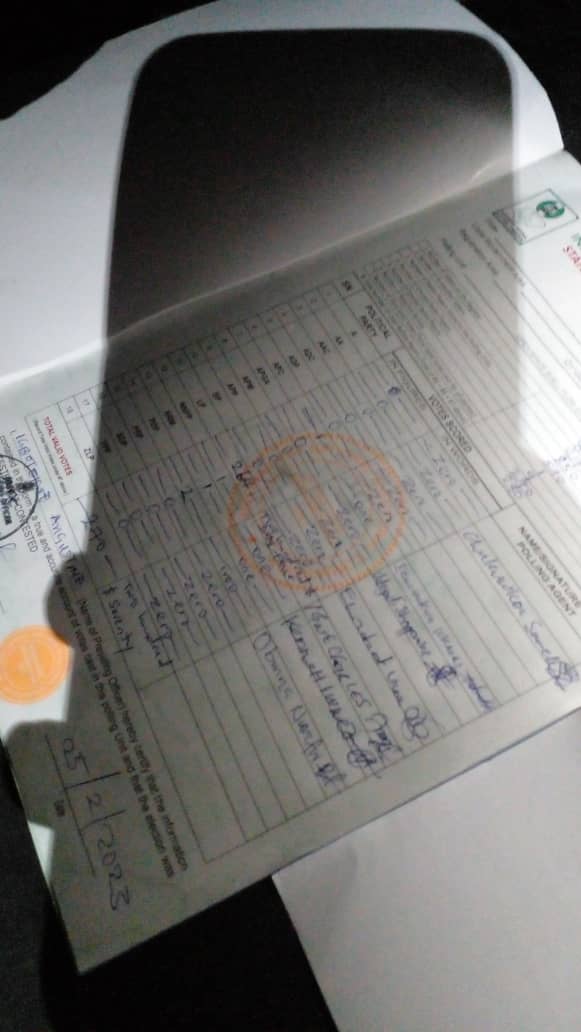 comradephils's tweet photo. Some Rivers state results.. 

I post only original copies of signed results. 

@NgLabour @PeterObi
@inecnigeria

#INECIsCorrupt #incestohermanos #Inecresults #inecnigeria https://t.co/zmYLVTrUYe