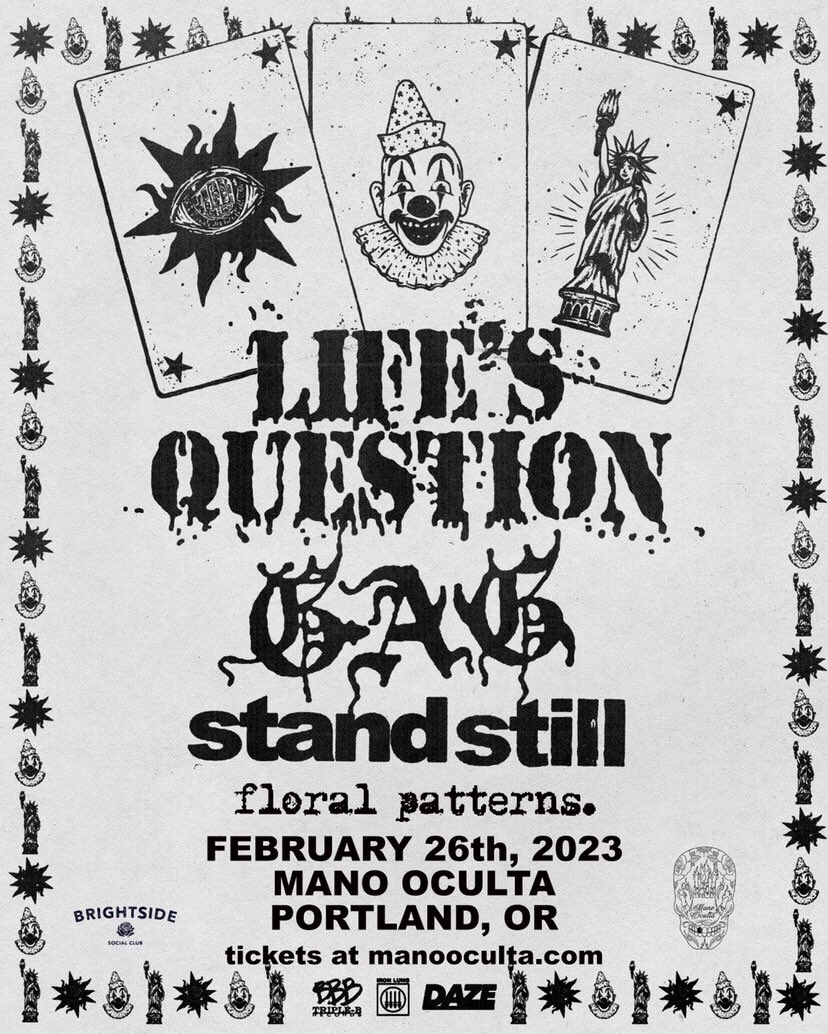 Hey Twitter, you up?? It’s been a while… got a sick one tho tonight in Portland. Come through early and grab tix at the door. Show is likely to sell out. <a href="/standstill_ny/">Stand Still</a> <a href="/lifesquestionhc/">LIFE’S QUESTION</a>