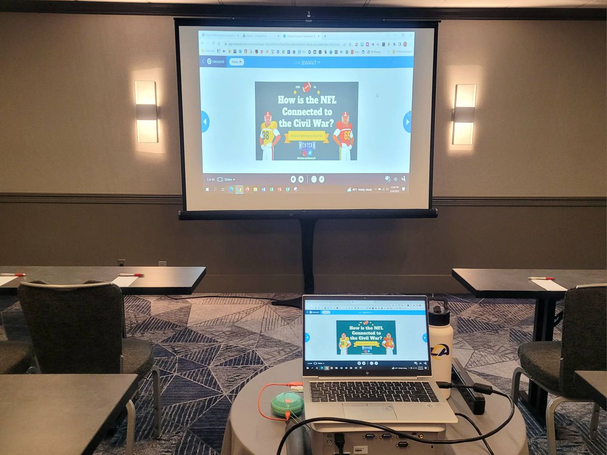 WHSPios's tweet photo. 🌍SOCIAL SCIENCE🌍
Two of our EDUmazing Social Science teachers traveled to Santa Clara to present classroom lessons that incorporate the 5Cs at the annual CA Council for Social Studies Conference. Way to represent WHS! 👏
#LikeAPio #watchWestern #UnlimitedYou https://t.co/nLGhgnusuQ