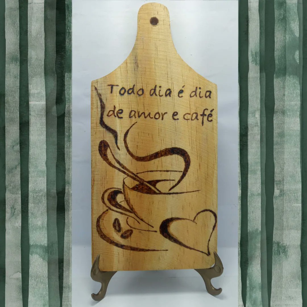 inusitadoatelie's tweet photo. Quem não  gosta de um café?
#pirografia https://t.co/XeaoOUg4J0