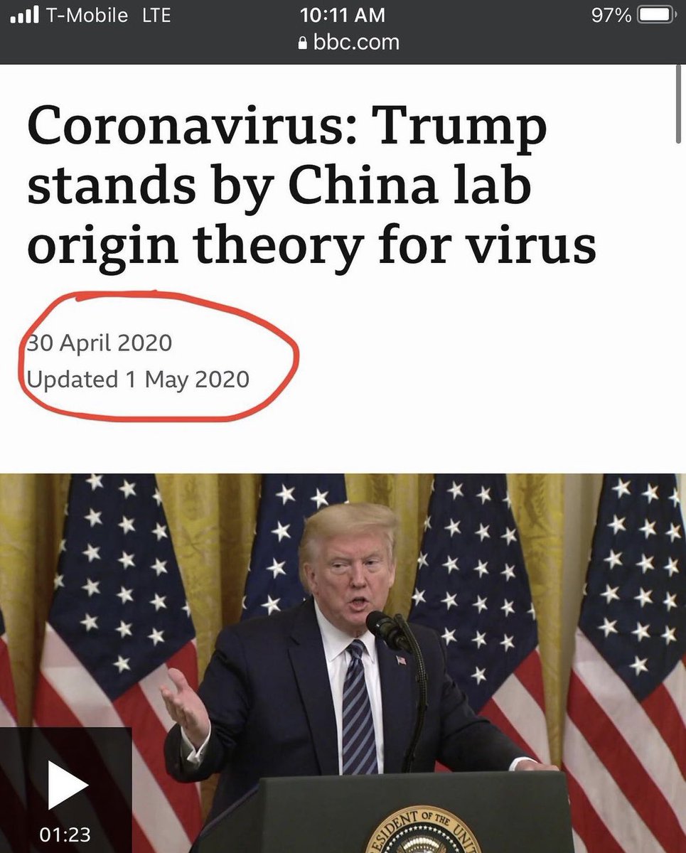 thedaniel_x's tweet photo. So Trump was right about the #chinalab #covid https://t.co/UyHFGPEL9u