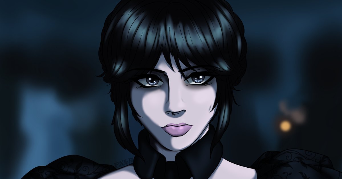 PXLR29's tweet photo. Merlina Addams 

Se me antojo dibujarla desde que vi la serie xd
Espero les guste gente bella

#wednesdayaddams #wednesdaynetflix https://t.co/9rZoJN5EdJ