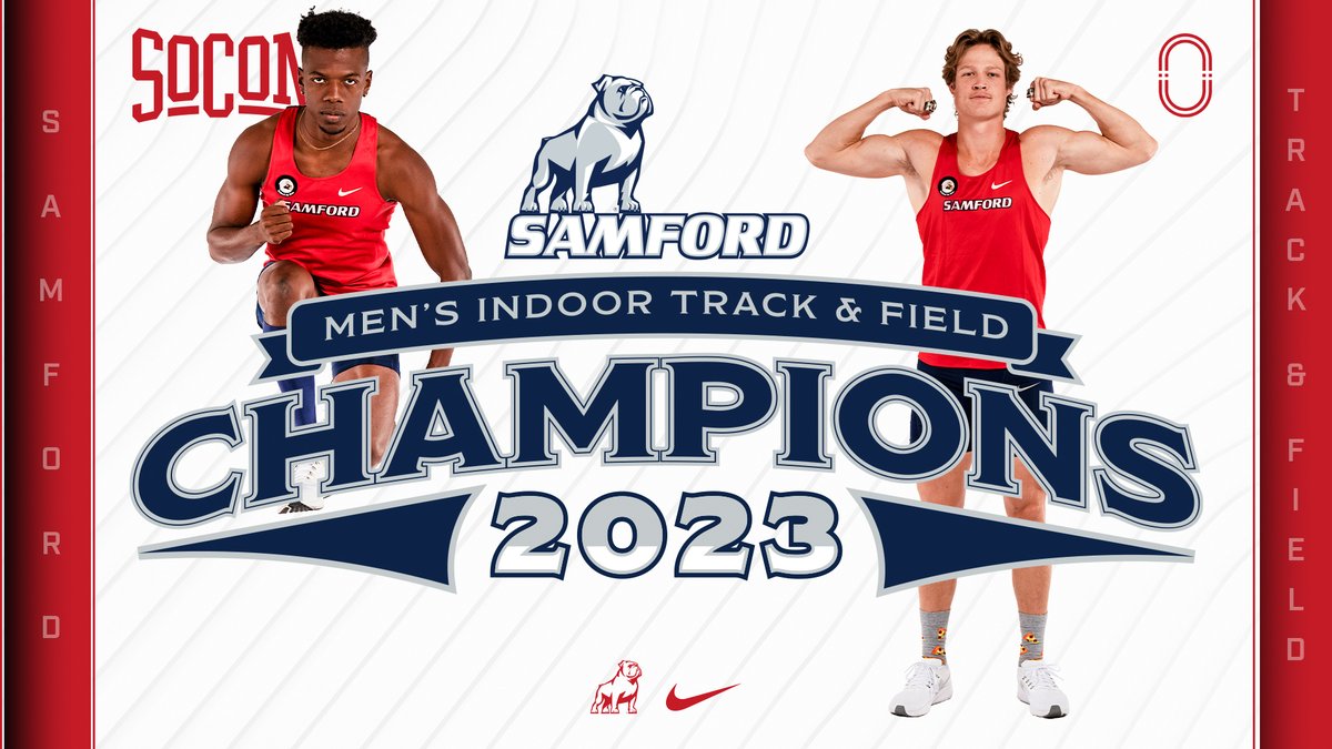 Samford XC/Track & Field (@samfordxc_tf) on Twitter photo 𝐅𝐨𝐮𝐫. 𝐒𝐭𝐫𝐚𝐢𝐠𝐡𝐭. 𝐓𝐢𝐭𝐥𝐞𝐬.
The indoor dominance continues as the men bring home another <a href="/SoConSports/">The Southern Conference</a> title.
#AllForSAMford 𝐅𝐨𝐮𝐫. 𝐒𝐭𝐫𝐚𝐢𝐠𝐡𝐭. 𝐓𝐢𝐭𝐥𝐞𝐬.
The indoor dominance continues as the men bring home another <a href="/SoConSports/">The Southern Conference</a> title.
#AllForSAMford