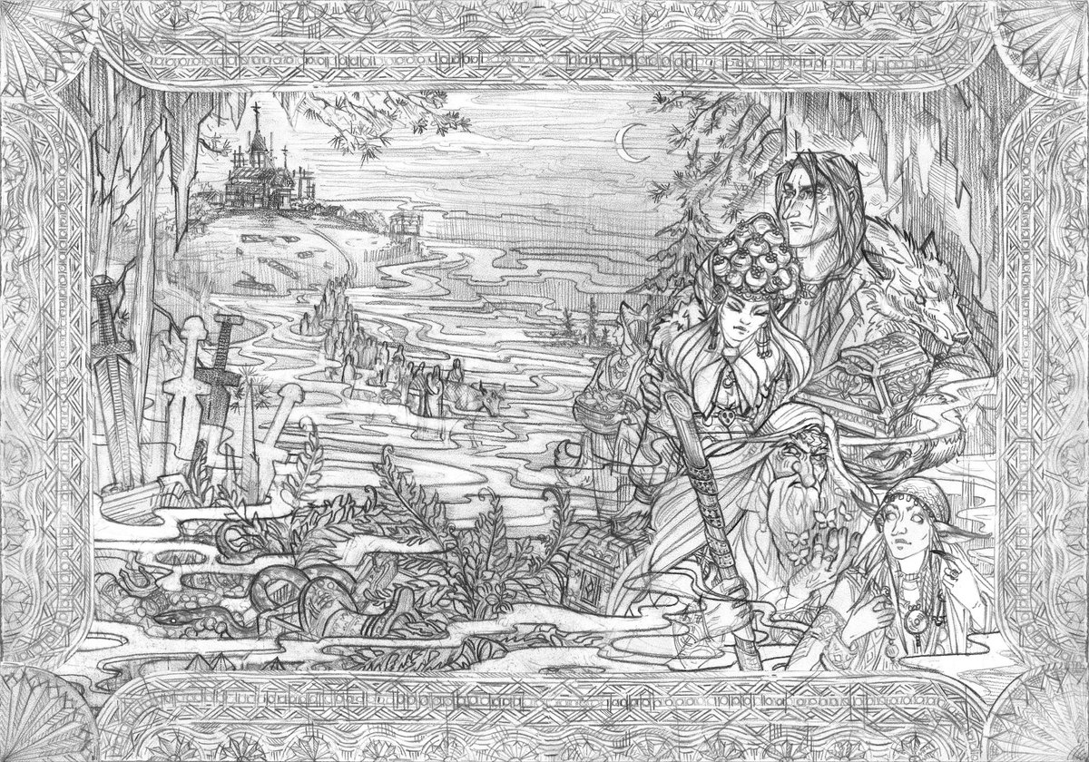art_martes's tweet photo. #SketchZine_Slavic #pencilart #pencil https://t.co/2C0IvlnaKc