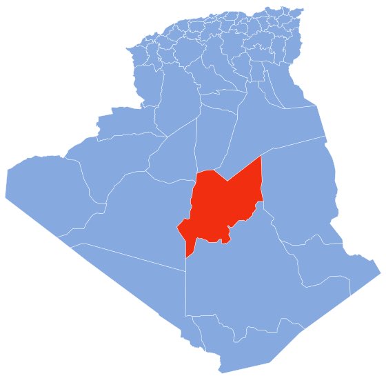 رسالة من محمد بن عمر المراكشي قايد عين صالح أرسلها إلى السلطان مولاي عبد العزيز يبلغه بإستيلاء الفرنسيين على عين صالح(بالاحمر في الخريطة)وفرض قائد الكتيبة الفرنسية غرامة على اهل المنطقةقدرها10آلاف فرنك

استهلها بوصف نفسه وصيف سيدنا (اي ممثله)و السلطان بالامام الاعظم أمير المؤمنين